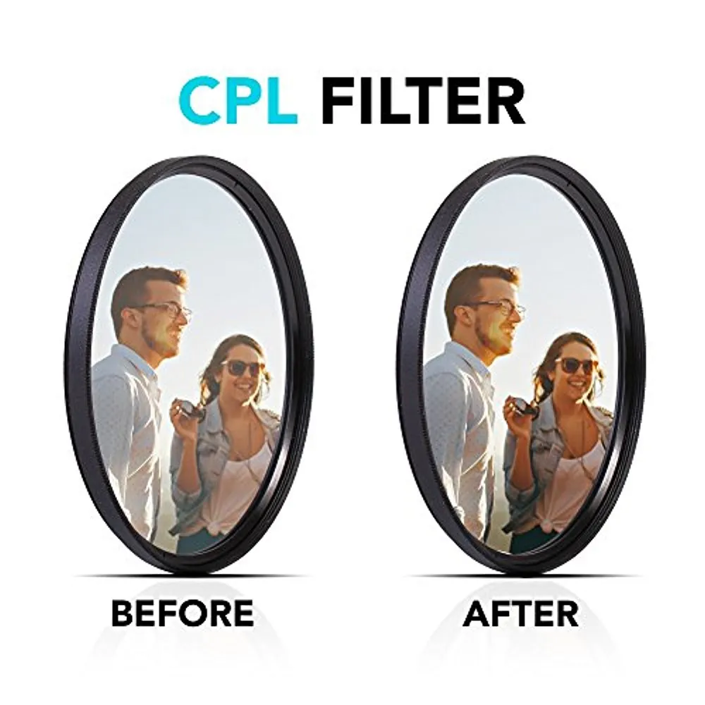 46mm Multi-Coated Circular Polarizer Filter