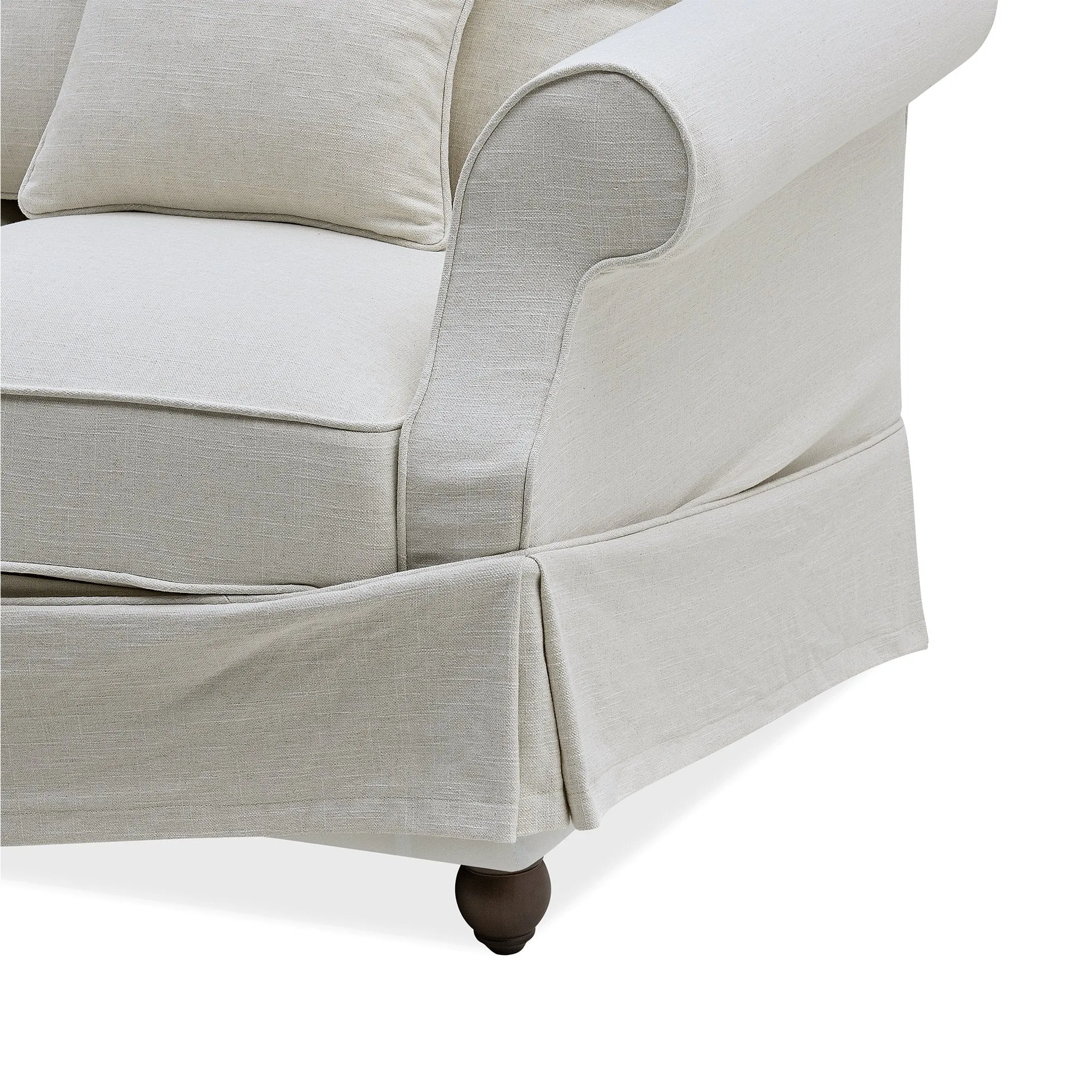 Avalon Hamptons 2 Seat Sofa Ivory