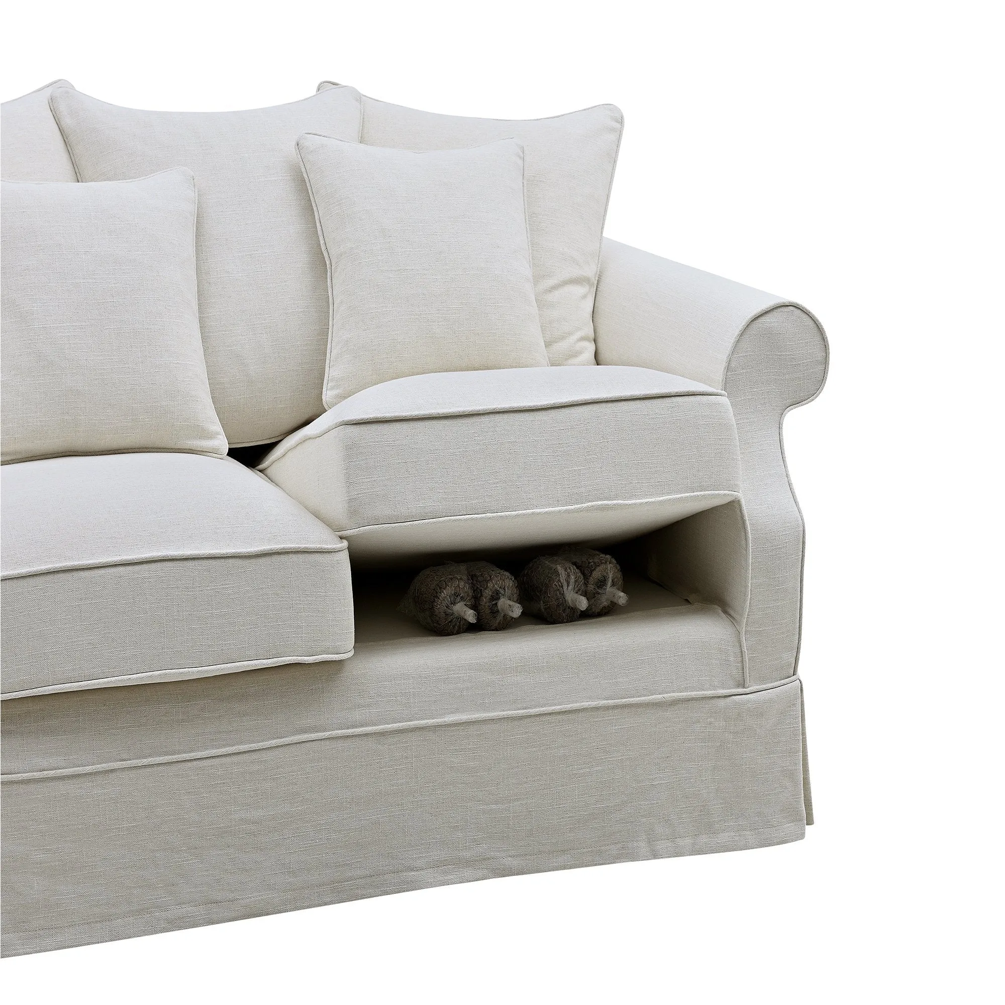 Avalon Hamptons 2 Seat Sofa Ivory