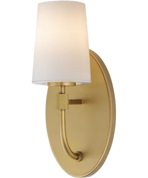 Durham 1-Light Sconce Natural Aged Brass