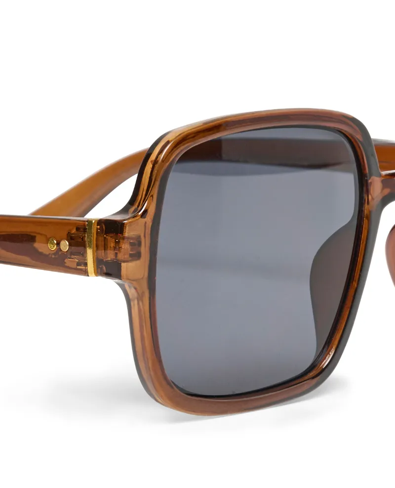 Part Two Saida Brown Olive Sunglasses