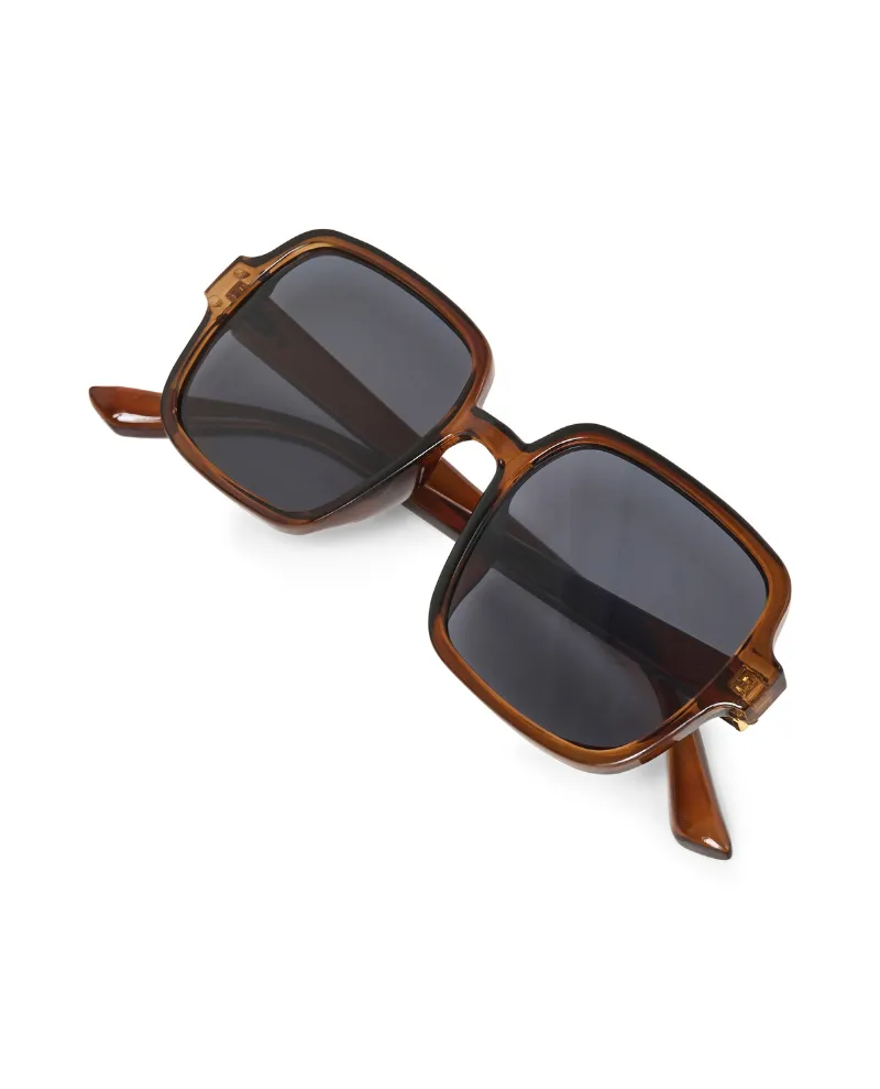 Part Two Saida Brown Olive Sunglasses