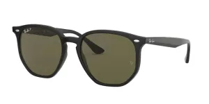 Ray-Ban RB4306 Non-Polarized Sunglasses - Black/Green