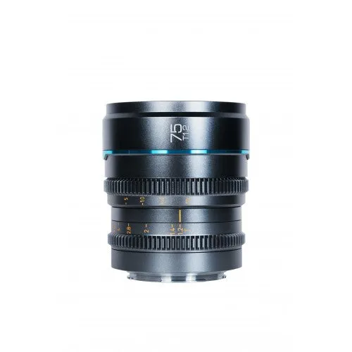 Sirui Nightwalker Series 75mm T1.2 S35 Cine Lens (Gun Metal)