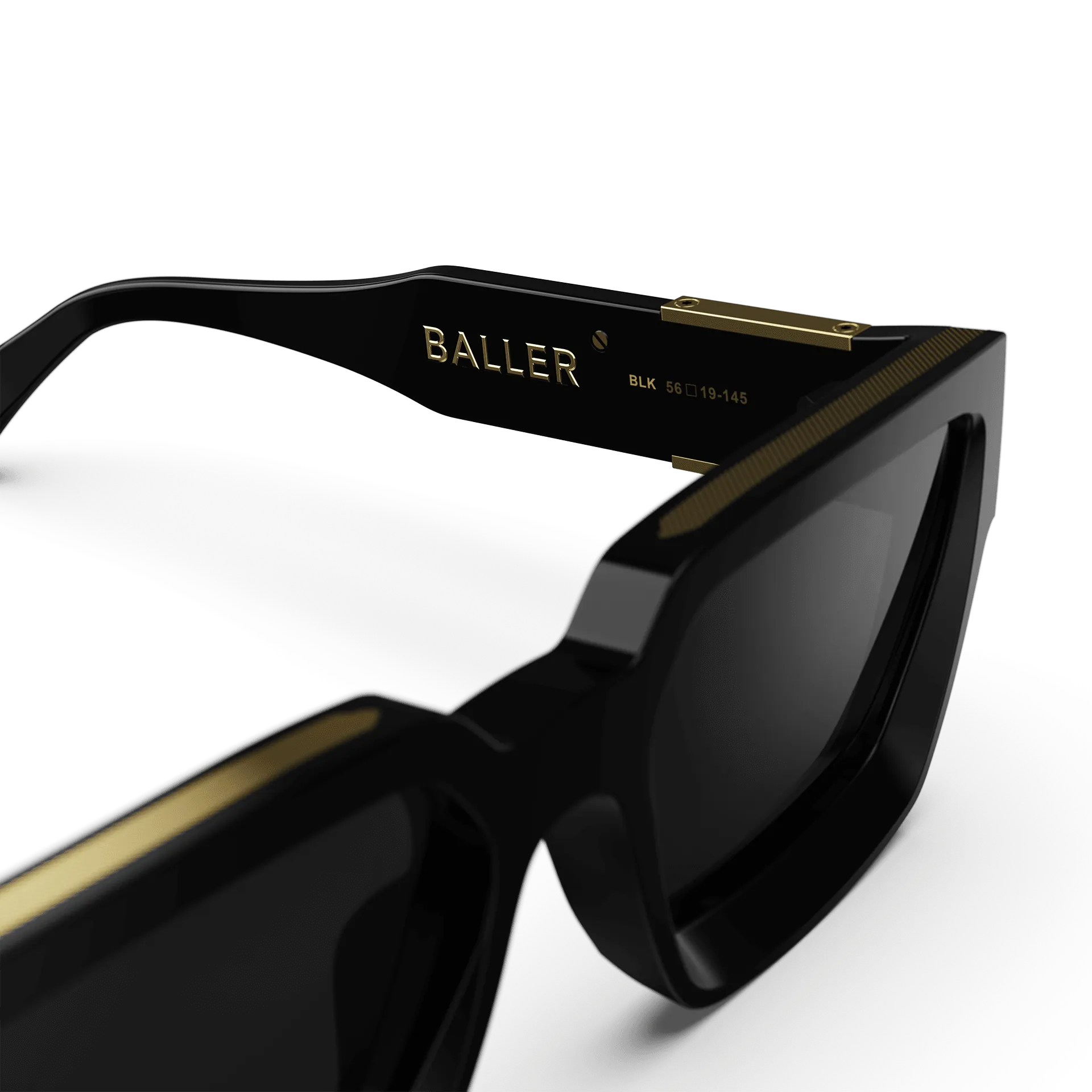 Sunglasses / Baller - Gold