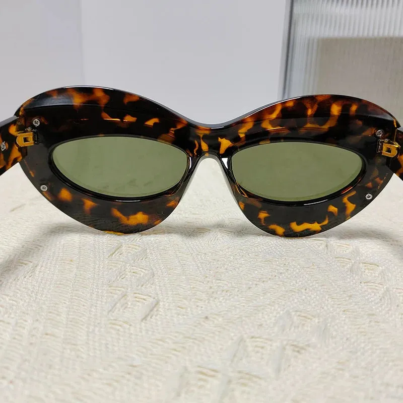 TEEK - Cat Eye Double Frame Sunglasses
